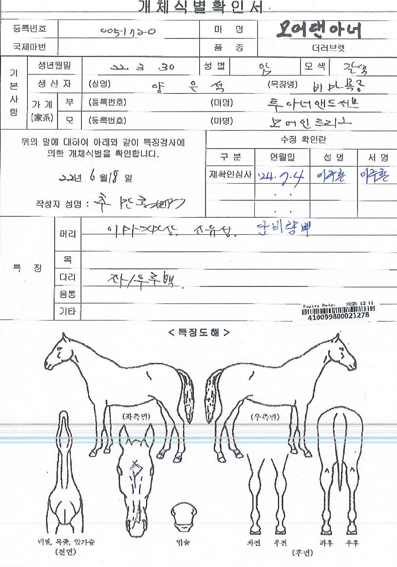 ¸ð¾î´í¾Æ³ÊÀÇ Ãø¸é,¿ì¸é,µÞ¸é,µÎ»ó,´Ù¸®ÀÇ Æ¯Â¡µµÇØ